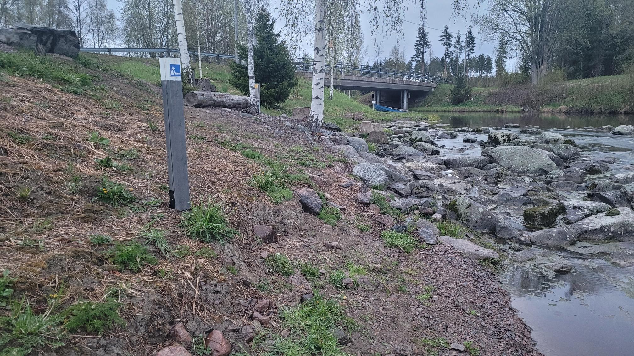 Melontareitin lähtöpaikka