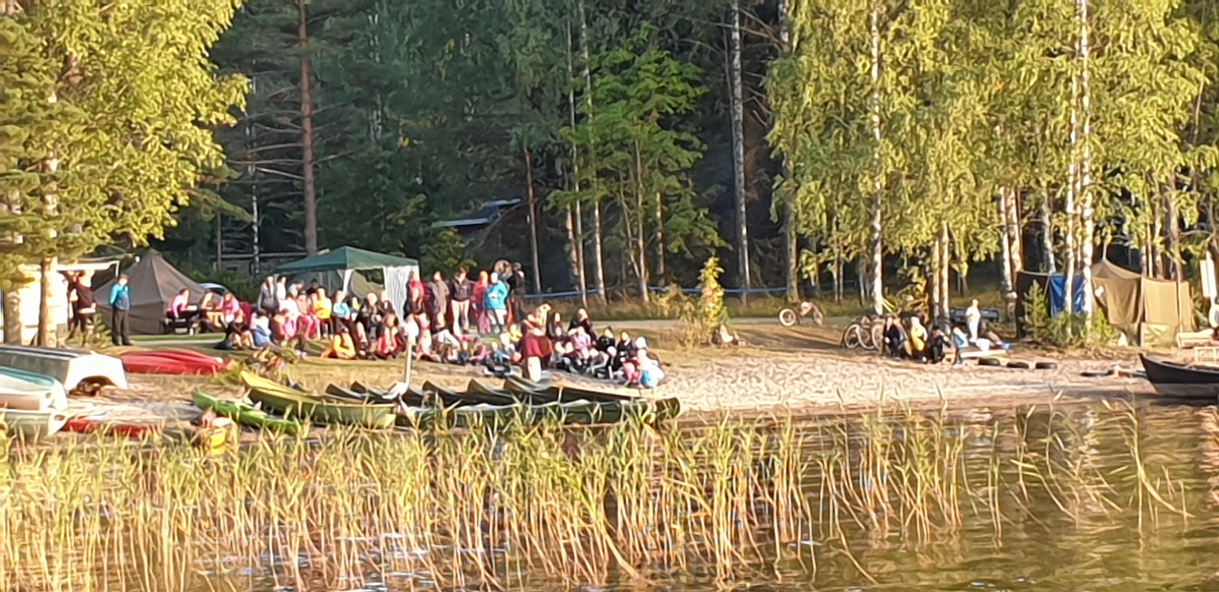 Kuva Sahanrannan hiekkarannasta