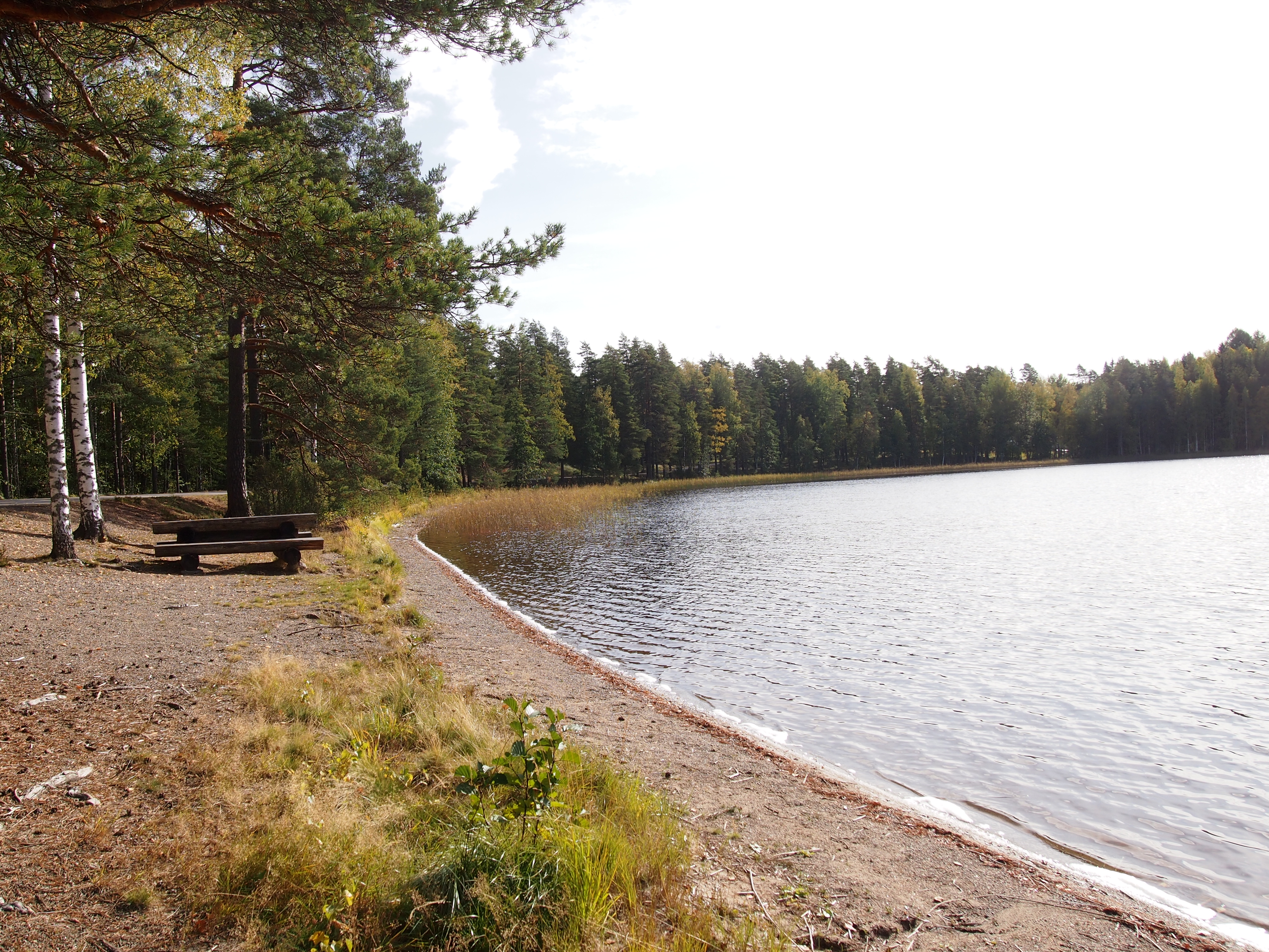 Riviera-niminen hiekkaranta.